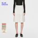通勤百搭棉混纺A字阔腿休闲中裤 BLUE ERDOS2026早春新品 女
