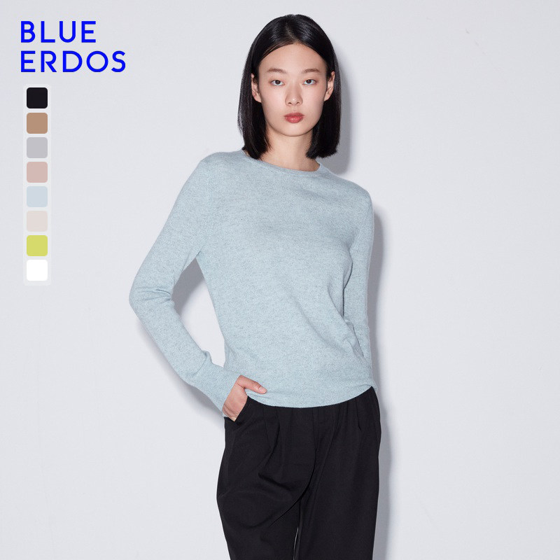 直播专享-BLUE ERDOS女装 春夏宽松舒适百搭圆领羊绒长袖针织衫女使用感如何?