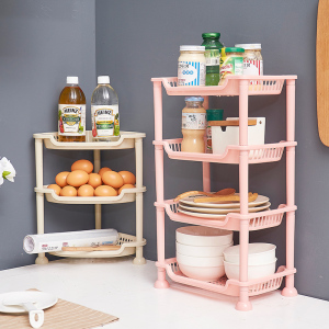 果蔬收纳筐厨房落地置物架