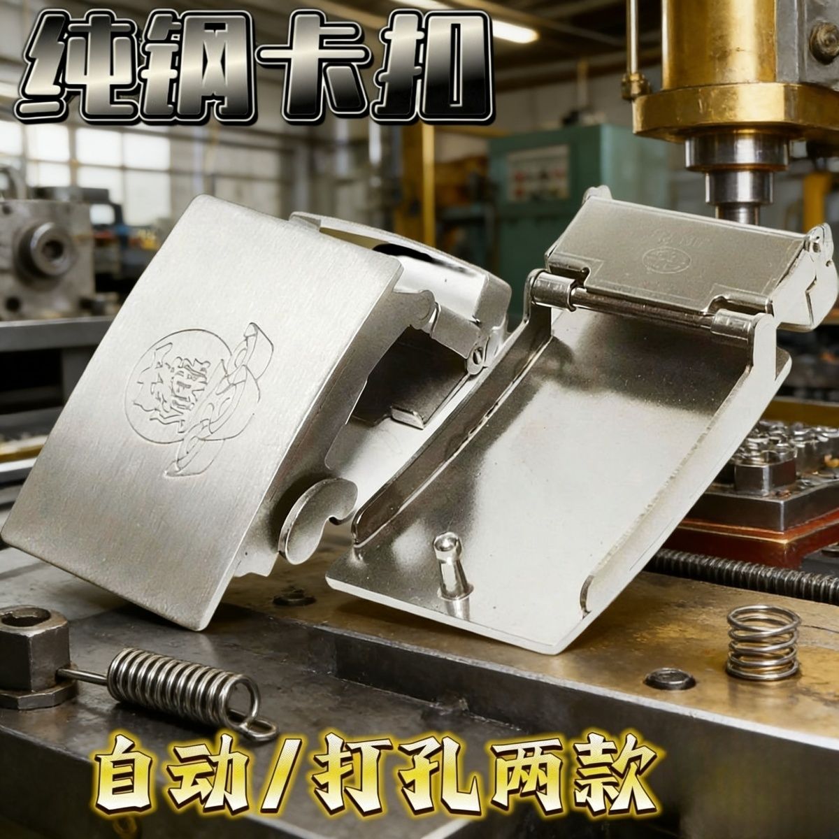 304不锈钢皮带自动卡扣配件