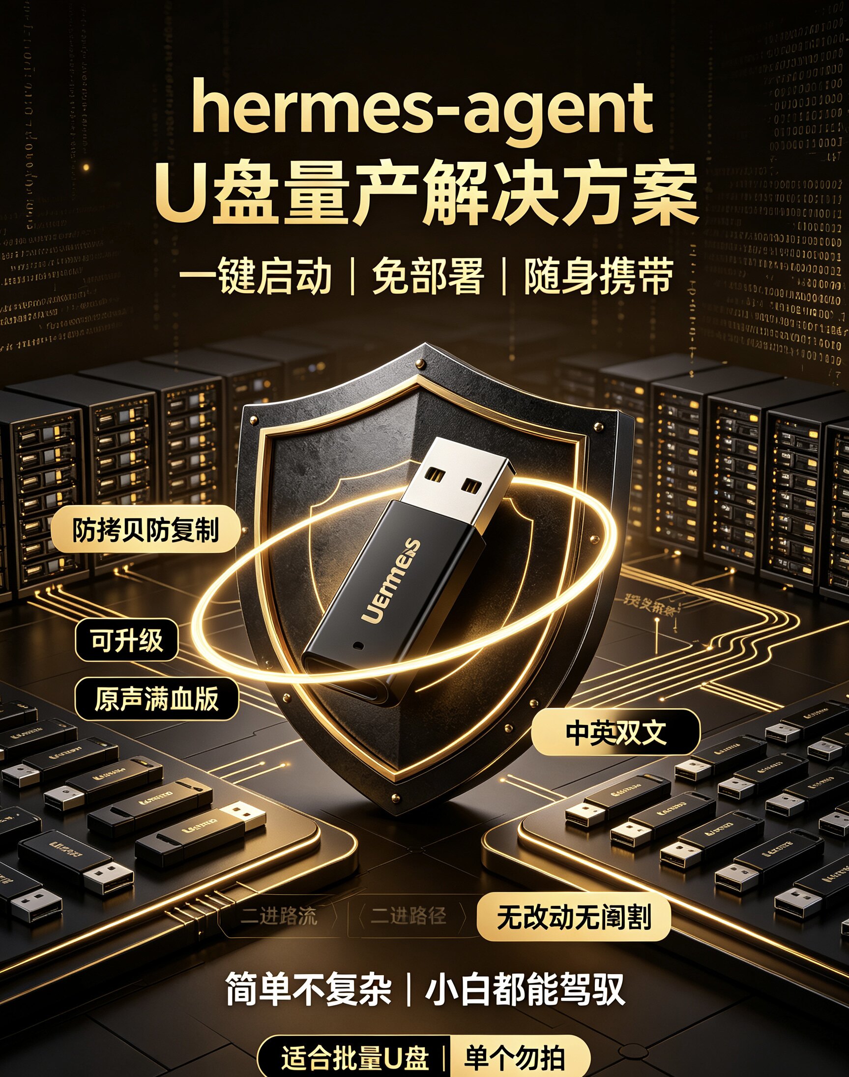 想批量售卖龙虾U盘、工作室批量U盘定制