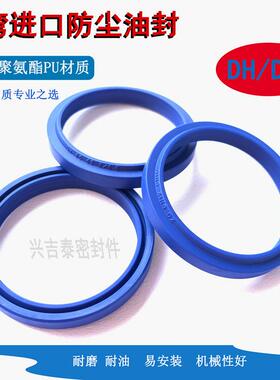 进口-DH18*26/20*28*4/7/22*31*3.7/7.6挖机防尘圈 铲车耐磨DHS