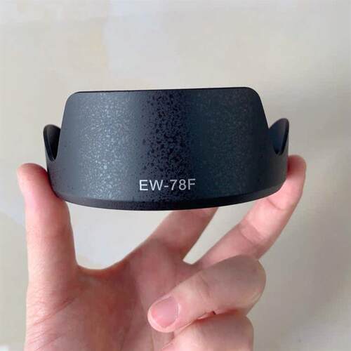 适用佳能EW-78F遮光罩RF 24-240mm IS USM微单EOS R 镜头72mm口径