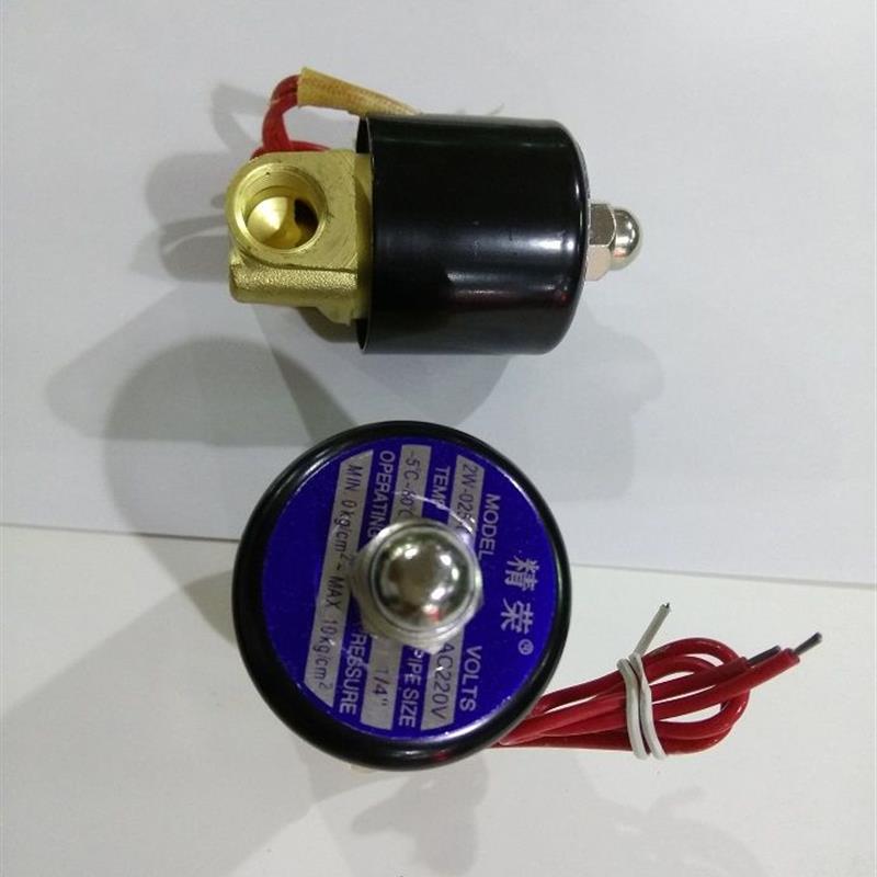 正品常闭水阀电磁阀24V拍时请注意2w-160-15
