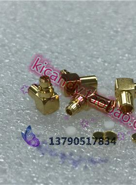 RF射频连接器 MMCX-JWB2 MMCX弯公头 50-2 RG405半柔/086半钢线缆