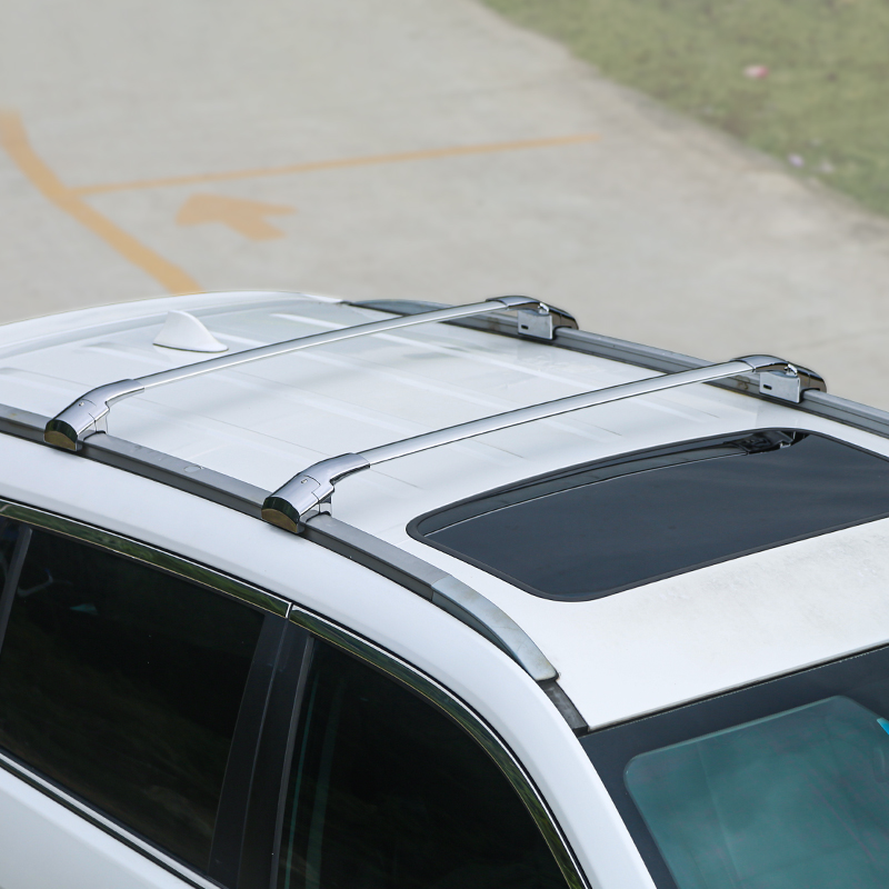 拓鹰专用于大众途岳虎钳式加厚铝合金车顶横杆载重横杠行李架