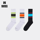 个性 中筒袜 Socks潮牌25秋冬款 男女生袜子时尚 学院系列 Happy