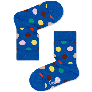 Happy Socks个性潮牌秋冬款童袜多巴胺格纹水果可爱兔时尚袜子
