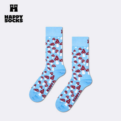 【2026秋冬新款】Happy Socks潮牌个性小众袜子创意满印中筒袜