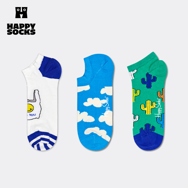 618抢购春夏HappySocks浅口袜