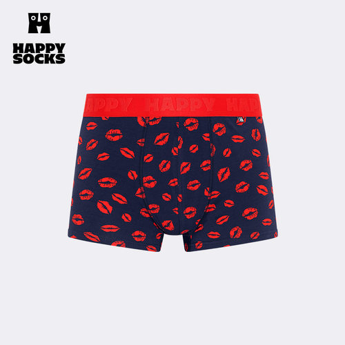 【2025新品】Happy Socks瑞典潮牌男士内裤个性四角裤满印平角裤