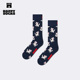 25秋冬款 Happy Socks潮牌设计师个性 创意袜子百搭时尚 中筒袜