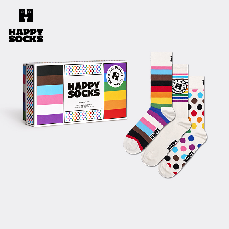 HappySocks春秋款袜子520礼盒