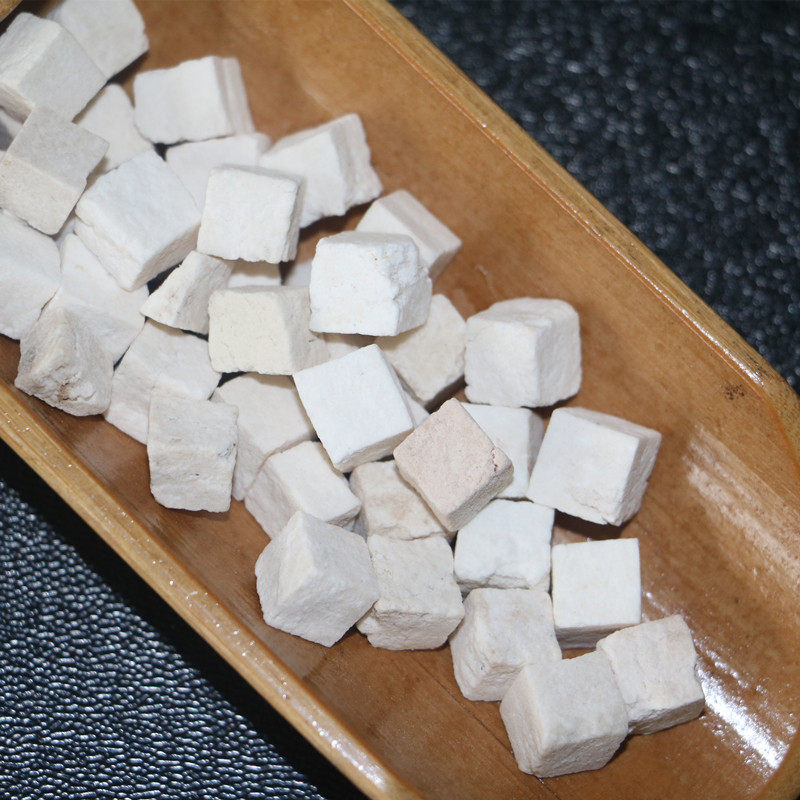 中药材精选天然白茯苓块 云苓土茯苓丁500g包邮可打茯苓粉