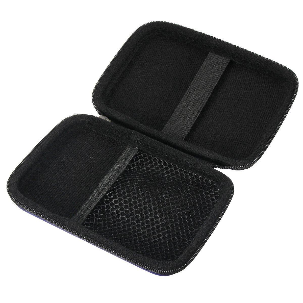 portable hard disk drive shockproof zipper cover bag case 2.