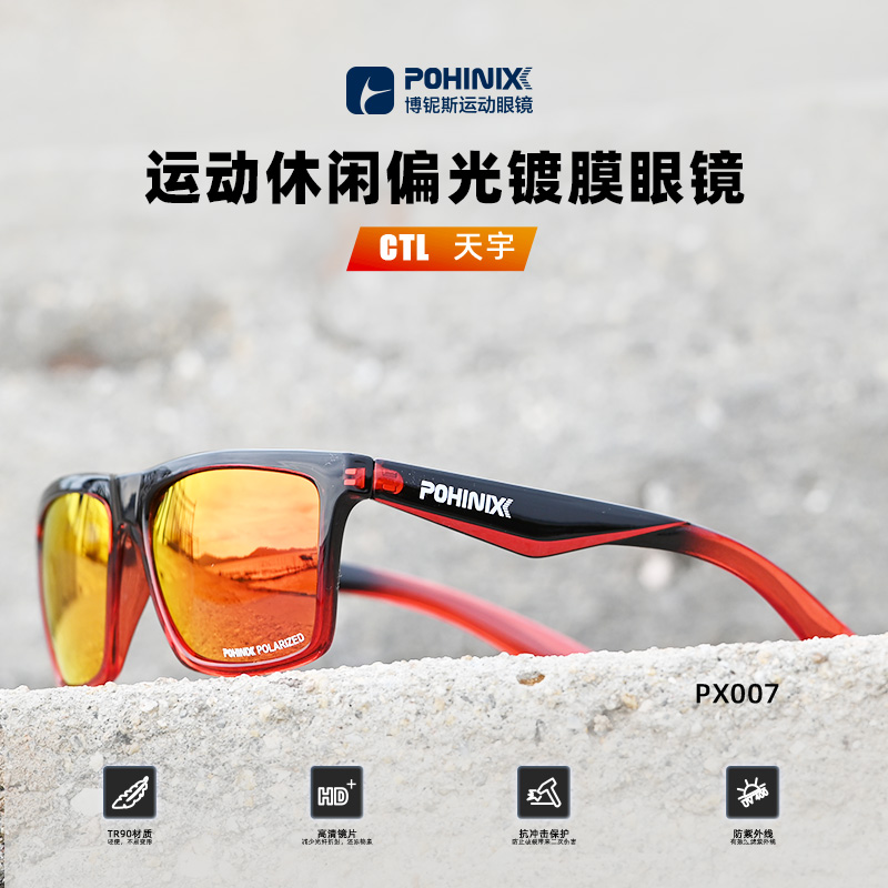 博鈮斯越野跑步騎行近視眼鏡