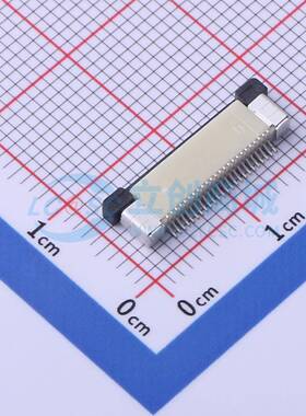 FFC/FPC连接器 FFC05001-24SBA124W5M SMD,P=0.5mm,卧贴 抽屉式 2