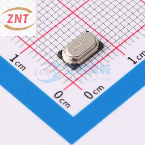 无源晶振 M49SMD6.7458M10PF20PPM HC-49S-SMD-2P-Mini 6.7458MHz