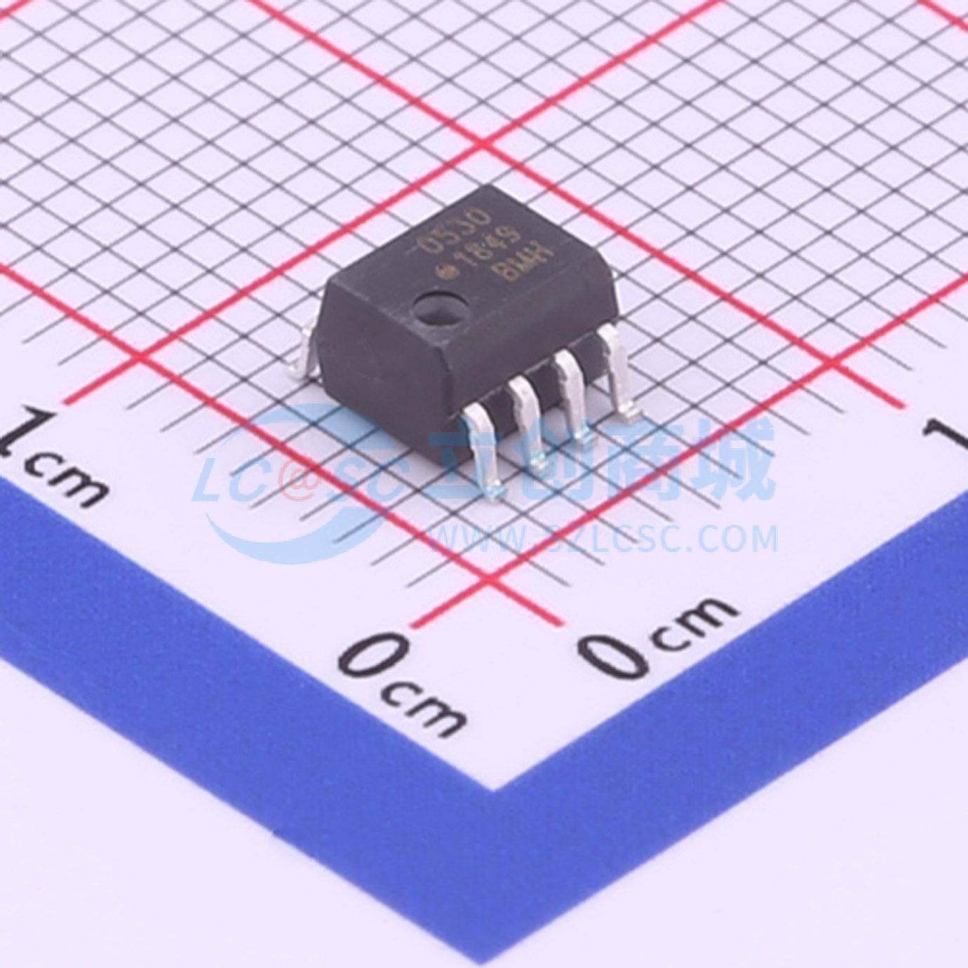 逻辑输出光耦 HCPL-0530-500E SOIC-8 原装正品 电子元器件配单