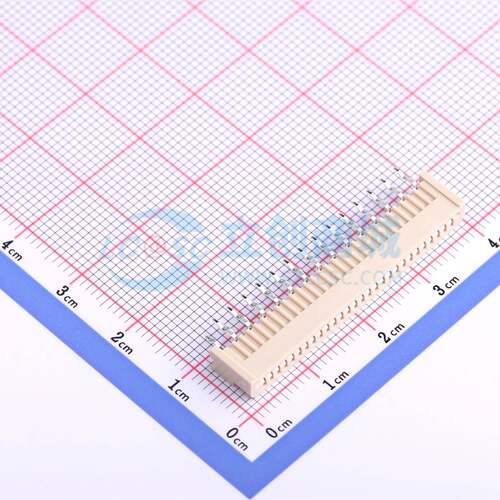 5个起拍FFC/FPC连接器 AF125-S28HCC-00 1.25mm 28P 单侧触点/垂