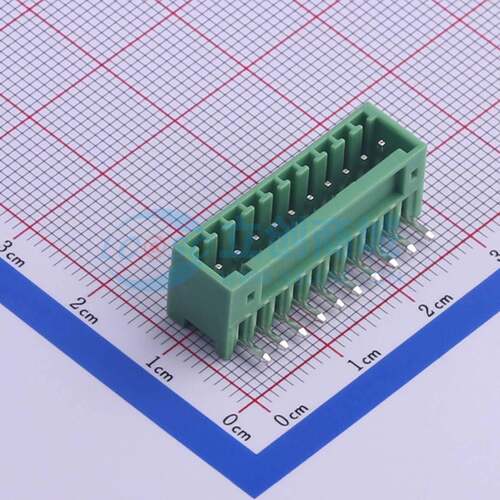 插拔式接线端子 KF2EDGR-2.5-10P 弯插,P=2.5mm 板端/插座-闭口 1