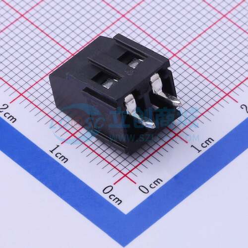 螺钉式接线端子 DB128L-5.0-2P-BK-S 插件,P=5mm 1x2P 电子元器件