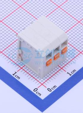 弹簧式接线端子 KF239-3.81-3P 插件P=3.81mm 1x3P 3P 原装正品