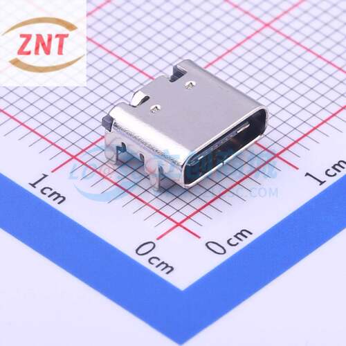 TypeC母座 TYPE-C16PIN SMD 快充闪充 USB连接器