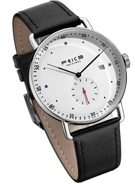 FEICE飞克FM506简约男士手表防水时尚休闲全自动机械表亚马逊