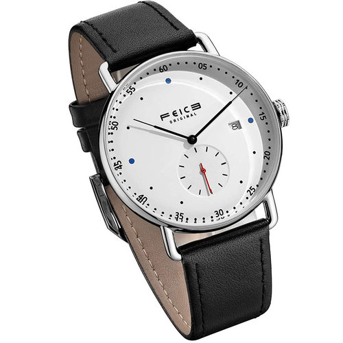 FEICE飞克FM506简约男士手表防水时尚休闲全自动机械表亚马逊