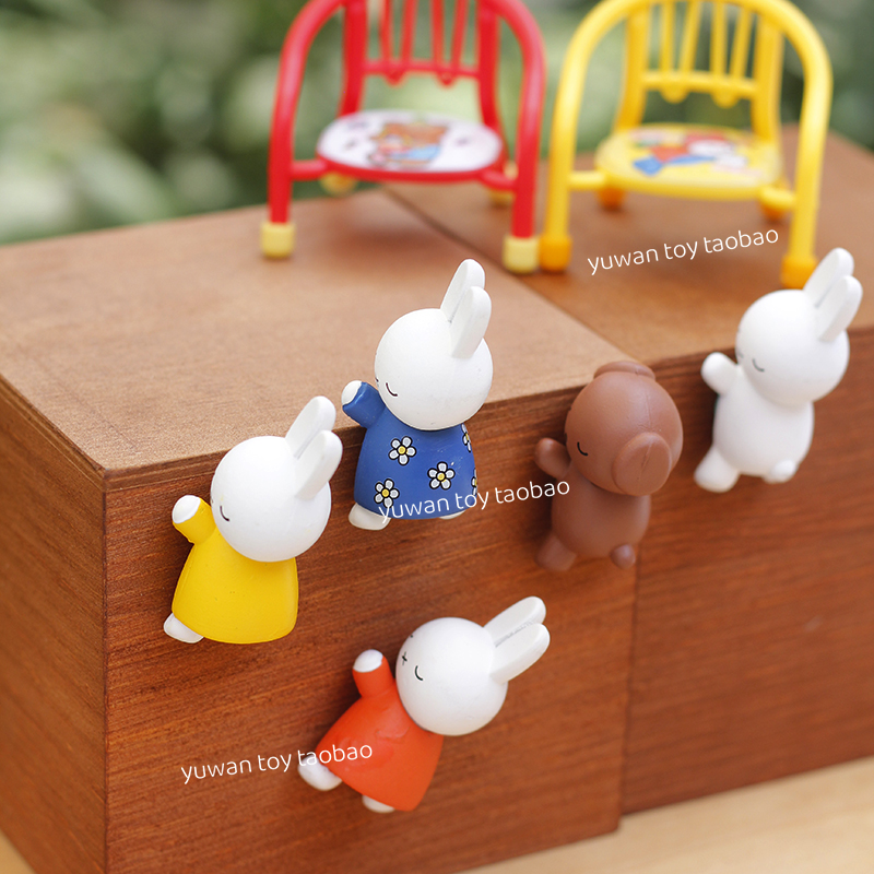 绝版米菲Miffy模型扭蛋公仔摆件