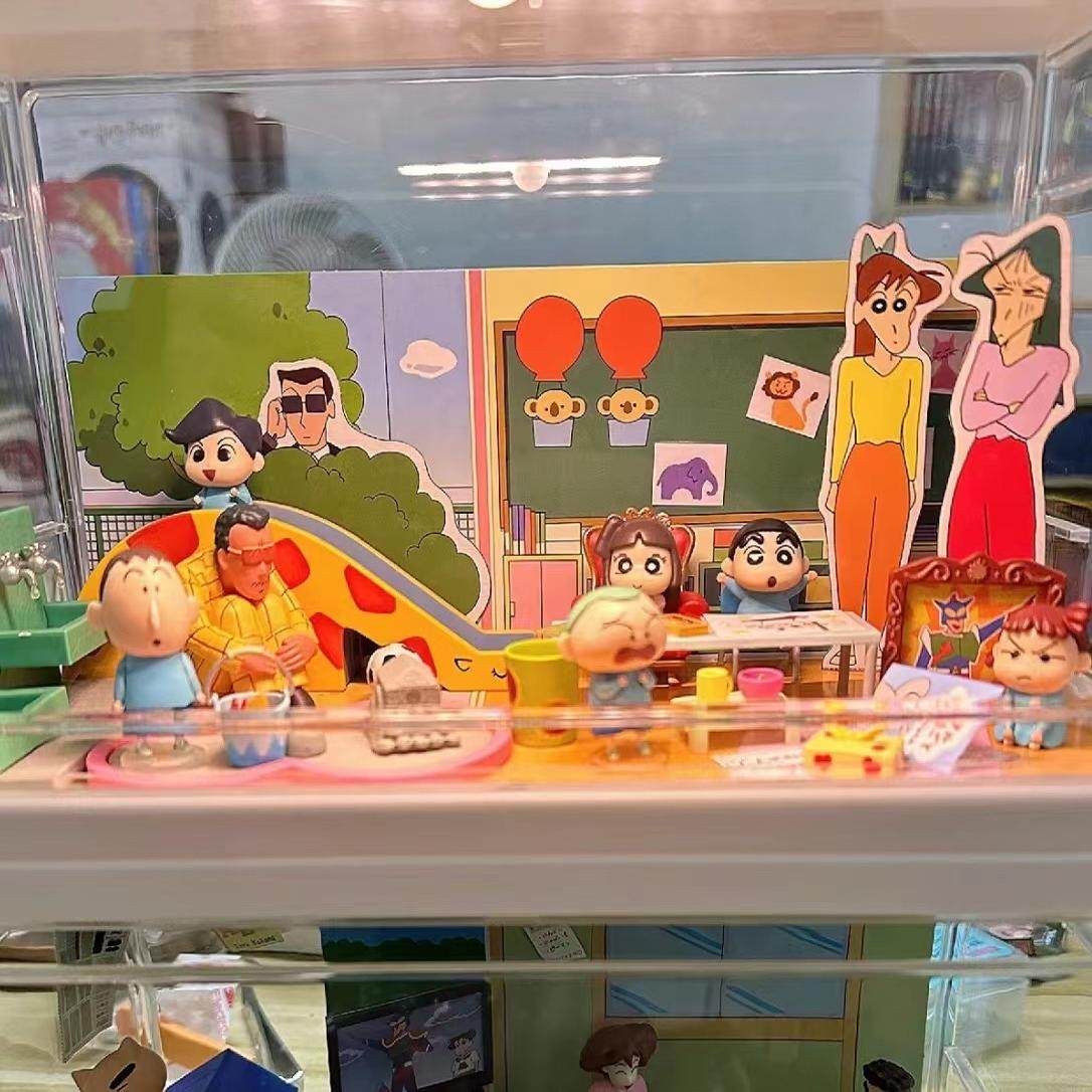 蜡笔小新双叶幼稚园日常盲盒微缩场景摆件手办潮玩diy手工礼物,模玩/动漫/周边/娃圈三坑/桌游,潮玩盲盒,淘宝优惠券,粉丝福利购,淘宝优惠卷
