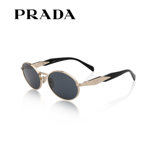PRADA普拉达金属复古老钱风墨镜