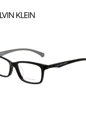 CK素颜方框板材眼镜架男女黑色超轻小框可配度数近视镜框CKJ940AF