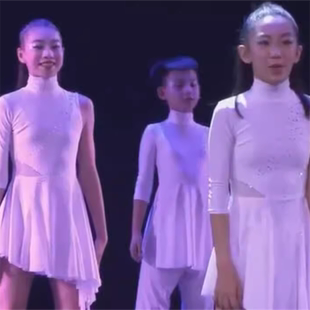 定制儿童演出服我我我舞服我爱中国舞古典服芭蕾拉丁舞蹈服现代舞