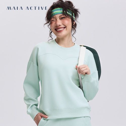 长袖T恤瑜伽上衣MAIAACTIVE