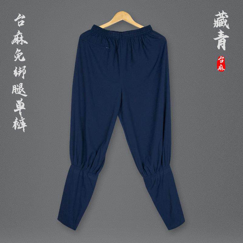 新款夏季僧裤免绑腿麻纱超薄款短褂裤僧人僧衣服小褂裤出家僧人和