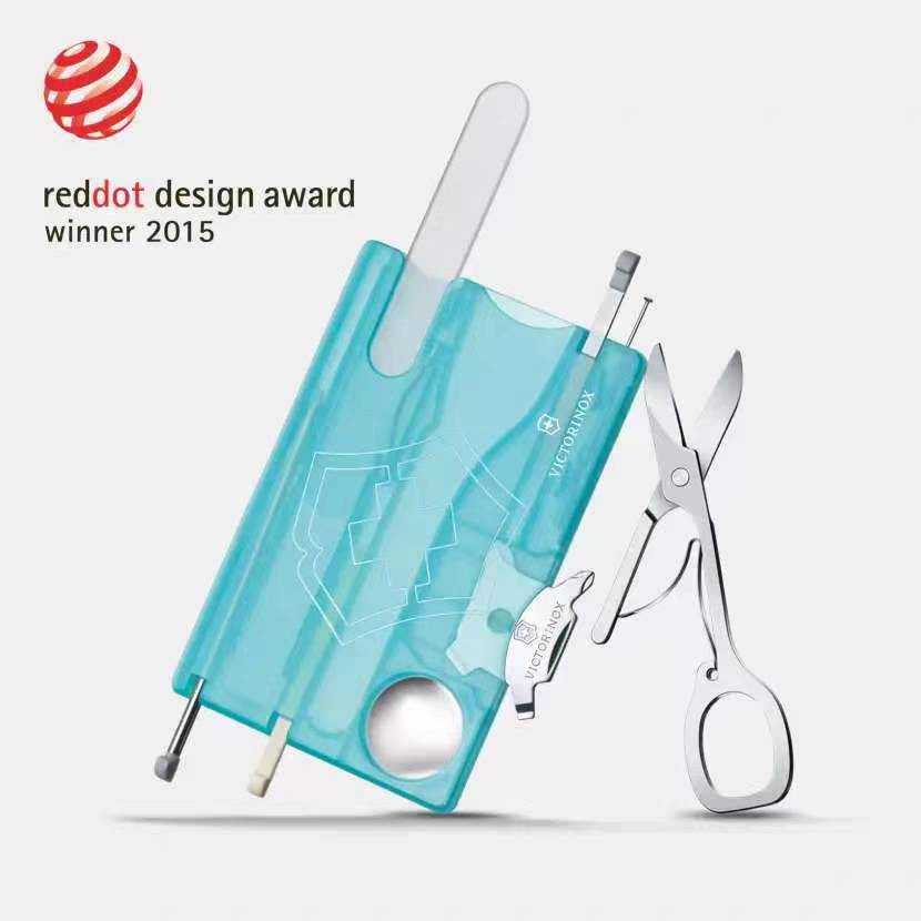 瑞士军刀 维氏理容瑞士卡 护甲用具0.7240.T21全新瑞士原装进口