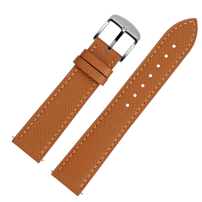 适配海鸥月相牛皮真皮表带