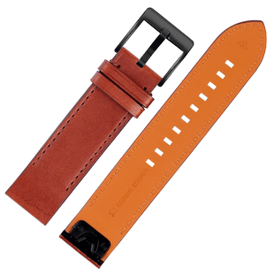 适配佳明手表真皮表带飞耐时Fenix7X/6/5X/安夺Enduro2本能男快拆