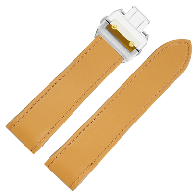 凯帝尼小牛皮表带适配山度士手表