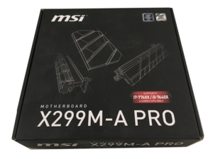 MSI/微星X299M-A PRO  M-ATX小主板 只支持i7-7740X和i5-7640X