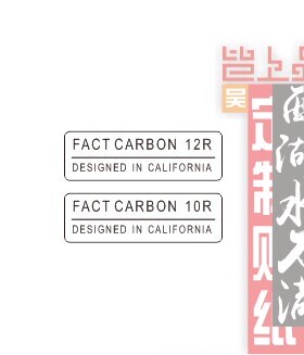 FACT 12R 10R 贴纸单条