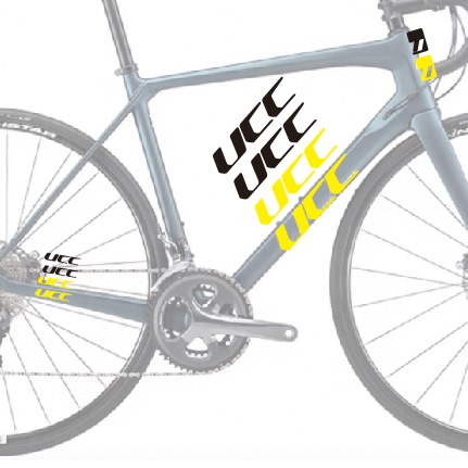 UCC冲击波公路车架贴纸