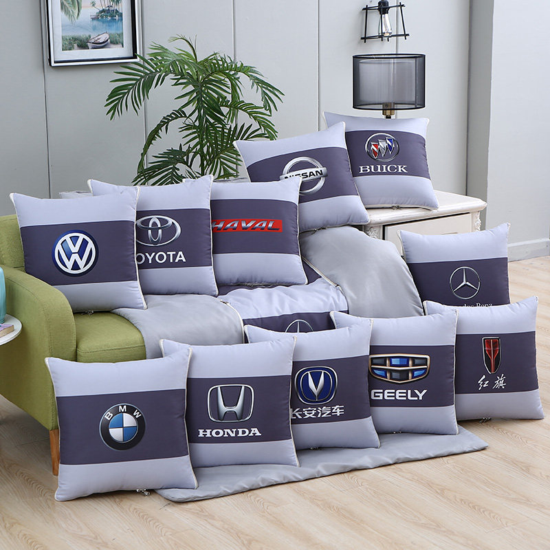 汽车抱枕被子 抱枕被两用定制logo 多功能抱枕 车载靠垫礼品被子,汽车用品/电子/清洗/改装,腰靠,淘宝优惠券,粉丝福利购,淘宝优惠卷
