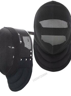 兵击头盔 头套击剑教练面罩 HEMA兵击面罩350N1600N兵击短兵护具