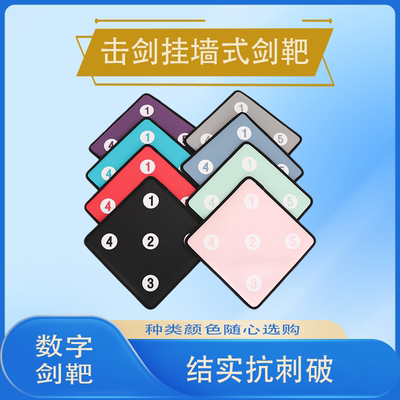 击剑练习靶 击剑靶训练击剑靶花剑佩剑重剑刺靶家用挂墙击剑器材