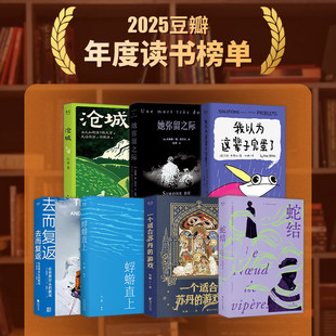 【果麦出品】豆瓣2025年度读书榜单 文学小说科幻漫画TOP书籍沧城/蜉蝣直上/去而复返/一个适合苏丹的游戏/她弥留之际/蛇结 正版