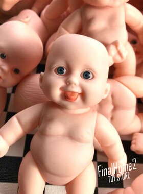 正版散货 婴儿宝宝 表情帝 潮流娃娃模型关节可动玩具过家家玩偶