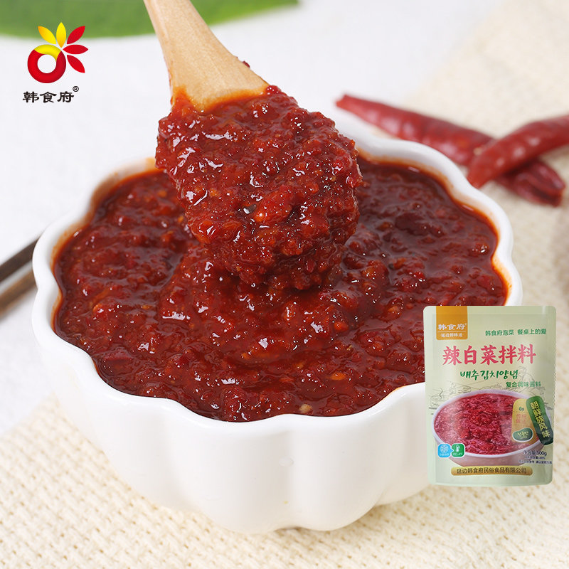 韩食府辣白菜腌制专用酱料韩国泡菜腌料韩式辣白菜淹料酱调料拌料